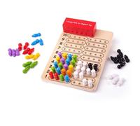 Bigjigs Toys Jeu Code Secret En Bois | Jouet pour Enfant | Cadeau Enfant | Joeut Traditionnel | Apprendre en Jouant