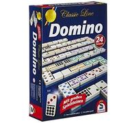 Schmidt-Spiele Jeu de réflexion Domino Classic Line 49207 - 55 dominos grand format