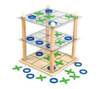 Jeux de société classiques - Jouets stratégiques 3D - Activités d'apprentissage - Jouet de connexion en ligne en plein air | Jeu de logique stratégique | Noël Halloween Rassemblements Réunion Fête Voy