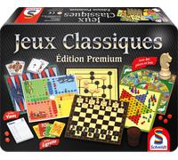 Coffret Premium Boite Métal - Jeux de Société - SCHMIDT SPIELE - Découvrez une sélection premium de jeux dans une boîte élégante !