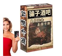 Jeux de société de cartes, jeux de cartes pour les adolescents - Jeu de conseil d'administration de stratégie - Activités de voyage interactives, jouet hilarant pour les étudiants adultes amis adultes