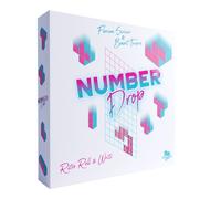 Jeux de société - DÉBÂCLE JEUX - Number Drop - Blanc - Interactif - Stratégie et réflexion