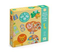 Jeux de société - DJECO - DJ08276 - Coffret 5-en-1 - Animaux sauvages - Dès 3 ans
