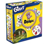Asmodee - DOBBLE Giant - Jeu de Cartes Rapide et Amusant pour Enfants dès 6 Ans - Jeu d' Observation Famille - Jeux Extérieur ou Intérieur - Cartes Géantes - 2 à 12 Joueurs -15 Min - Zygomatic