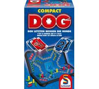 DOG Compact - Jeux de Société - SCHMIDT SPIELE - Profitez du jeu DOG dans une version compacte idéale pour les voyages !