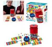 Jeux de société éducatifs - Jeu de bingo couleur match à saisie rapide perles, jeux éducatifs rythmés,fêtes et familles, 2-4