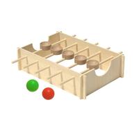 Jeux de société en Bois pour : ce Jouet en Bois pour utilise Une Structure de Rotation Dynamique pour Soutenir Le contrôle de la trajectoire et Les compétences spatiales. Cela Donne du