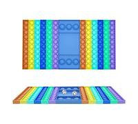 Jeux De Société En Silicone Pour Enfants, 19x32.5cm, Décompression, Push Pops, Fidget, Anti-Stress, Sensoriel, Jeu De Société Familial