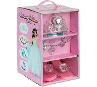 Jeux de société - Ensemble de princesse - Chaussures, diadème, bijoux - Pour filles à partir de 4 ans