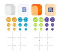 Jeux de société familiaux | Jeu des Noughts and Crosses Jùego d´e mèsa dë meşa, pour, Amusant et éducatif, Family Party, Jeux interactifs pour Parents et, Jouets et Rayures.