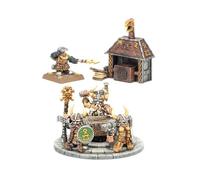 Jeux de société - GAMES WORKSHOP - Warhammer ToW Enclume du Destin - Nains - 3 figurines (19 pièces) - Métal
