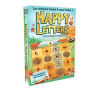 Tiki Editions - Jeu de lettres Happy Letters - 30 plateaux, 55 cartes, 12 niveaux