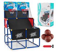 Jeux de société - HELLOSHOP26 - Jeux de basketball arcade - 2 paniers - 4 ballons - Pour enfants 3 ans+