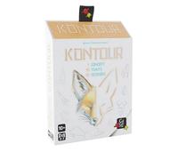 GIGAMIC - Kontour - Jeu De Dessin- Saurez-Vous Faire deviner Votre Concept en Seulement 15 Traits? - Un Jeu pour Toute la Famille - De 3 à 7 Joueurs - A partir de 10 Ans.