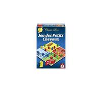Schmidt-Spiele Jeu de société Les Classiques Jeu des Petits Chevaux 4 joueurs Multicolore