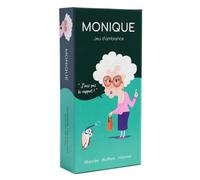 Gigamic Jeu de société Monique – Jeu d'ambiance association de mots, bluff, 300 cartes
