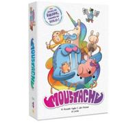 Lumberjacks Studio – Jeu d'ambiance Moustache – Jeu de plis, 3–6 joueurs, dès 10 ans