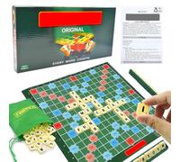 Jeux De Société, Orthographe Jeux, Placez des Mots pour Gagner des Points, Jeu de Plateau-Chaque Mot Compte-A Jouer en Famille ou Entre Amis - Version Anglaise
