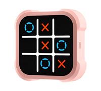 Jeux De Société Portables, Morpion Electronique, 3 en 1 Smart Games Console De Jeux Portable, Jeu De Voyage Console Portables pour Enfant Et Adultes