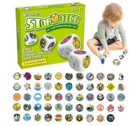Jeux de société pour à partir de 4 ans, jeux de cartes pour , jeu de dés éducatif pour l'éducation précoce, activité narrative créative pour favoriser la pensée logique