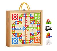 Jeux de société pour - Jouet de Bowling de Table en Bois, Ensemble de Combat éducatif 7 en 1, Outil de Hockey | École Filles garçons Soignant Maternelle Voyage Maison activité en Classe 8.66x8