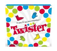 Jeux de société - pour Twister Nouvelle Version française - Set Jeu d'equilibre Enfant et Adulte + Carte Tigre - Jeu Plein air