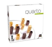 Gigamic Jeu de société Quarto Mini FR – Jaune – 15 min – 2 joueurs – Enfant