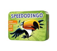 Cocktail Games – Jeu de société Speedodingo CP/CE2 – Dès 6 ans, 4 jeux d'orthographe