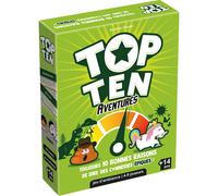 Cocktail Games – Jeu d'ambiance Top Ten Aventures – Coopératif, 4-9 joueurs, dès 14 ans, VF