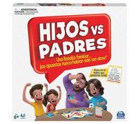 JEUX DE TABLE - ENFANTS CONTRE PARENTS - Jeu de Quiz pour enfants et familles - 2 - 6 joueurs - 6065093 - 6 ans + SPIN MASTER