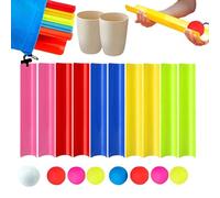 Jeux de Team Building pour - Set Portable ludique avec Sac de Rangement | Activités de cohésion d'équipe - pour Famille, Entreprise, Fête, Jardin, Sport, Camp Scolaire, Exercice