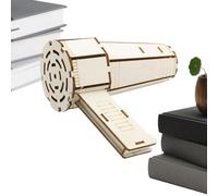 Jeux de travaux manuels pour expériences scientifiques : projet de physique 125 g, modèle rigide 6,3 x 5,91 x 2,95 pouces, appareil d'assemblage d'ingénierie éducative, corps