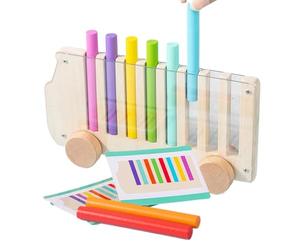 Jeux de tri des couleurs sympathiques bus jeux éducatifs | Jeux interactifs pour assortir les couleurs pour enfants, salles de classe, ludothéques, anniversaires, fêtes