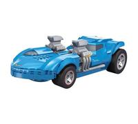 Mega Hot Wheels Hot Wheels Twin Mill Construction Game Bleu