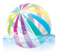 Jeux D'eau Gonflables - Taille 15,75 Pouces, Boule En PVC Léger, Équipement De Sport Pour Loisirs | Vacances En Sandy Shore Réunion De Famille Pique-nique Carnaval Educaz