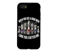 Jeux D'échecs Sympas sur Le Thème du BJJ Et du Jiu-Jitsu Coque pour iPhone SE (2020) / 7/8