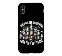 Jeux D'échecs Sympas sur Le Thème du BJJ Et du Jiu-Jitsu Coque pour iPhone X/XS