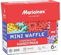 Jeux d'emboîtement Mini Waffle Constructeur 200 el. contremaître / Marioinex