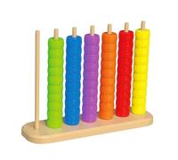 Jeux d'empilage pour,Défi Rapide de Puzzle Interactif et Compétitif,Anneaux à Empiler pour Jeu de Réflexe | pour Adultes, soirée en Famille, à la Maison, école, fête, extérieur,