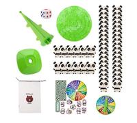 Jeux d'équilibre pour , puzzle de blocs de construction panda, jeu d'équilibre empilable pour adultes, blocs en bois de 30 pièces avec motif panda amusant, ensemble de jeu de fête en famille, e