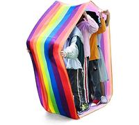 Jeux d'équipe en Plein air Jouets gonflables Jeux de Travail en équipe Jouer à Run Mat Jeu Amusant de Coordination et de coopération Jouets de Travail d'équipe(Kids-8M)