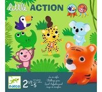 Djeco Jeu de société Little Action – Multicolore pour enfants