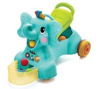 Jeux d'éveil Infantino Porteur éléphant Attrapeur de balles 3 en 1 Multicolore G