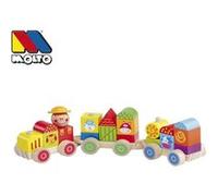 Jeux D'éveil - Molto - Train En Bois Multicolore Multicolore G