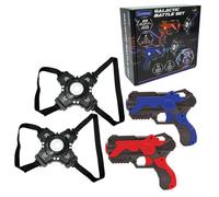 Lexibook Set Laser Tag JG250 - 2 pistolets avec harnais noir TU