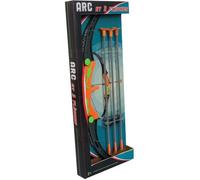 Jeux d'extérieur - WDK Partner - Arc et 3 flèches ventouses - Pour enfants dès 5 ans