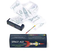 Jeux d'imagination Mini et coloriage enfant Rex London Space Age Blanc 13x3,5x3,5 cm