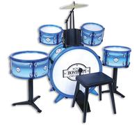 Bontempi Blue Child Musical Battery 5 Drums With Stool Bleu