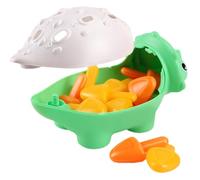 Jeux Dinosaures pour, Jouets Sensoriels d'apprentissage des Couleurs et des Nombres, Jeu Éducatif Motricité Fine pour Activités Préscolaires Amusement Intérieur Extérieur Maison Voyage