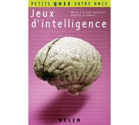 Jeux d'intelligence - Maria Cristina Velsecchi - Belin - broché - Livre